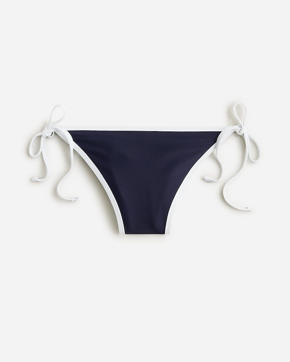 String hipster bikini bottom with contrast trim | J.Crew US