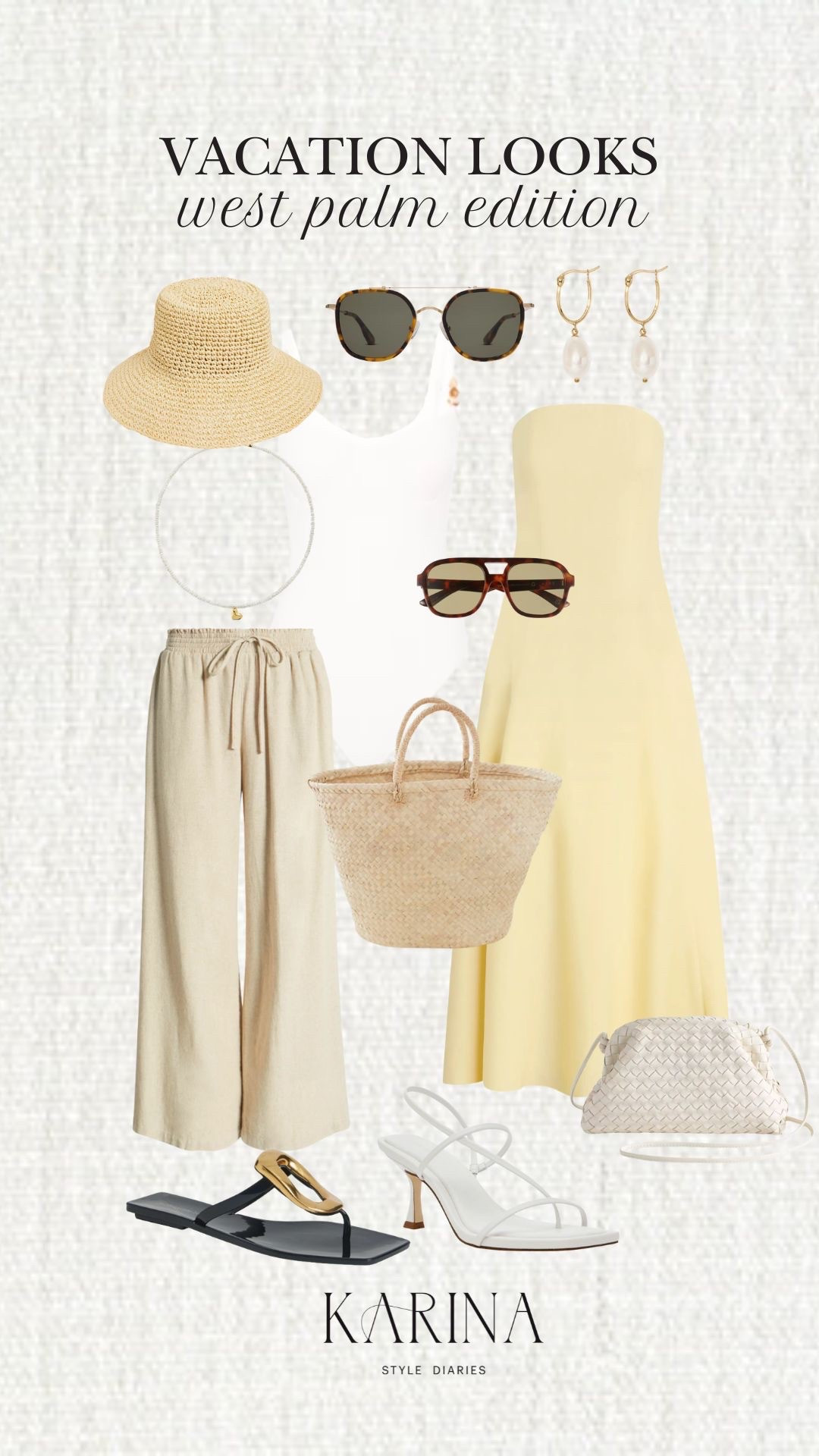 There’s no denying the popularity of the butter yellow hue at the moment 💛✨ It’s a trend that I can stand behind (and it’s so much fun for the spring and summer!) It also happens to make for the perfect hue to incorporate into your vacation outfits, as proven here… 

#LTKFindsUnder100 #LTKSwim #LTKStyleTip