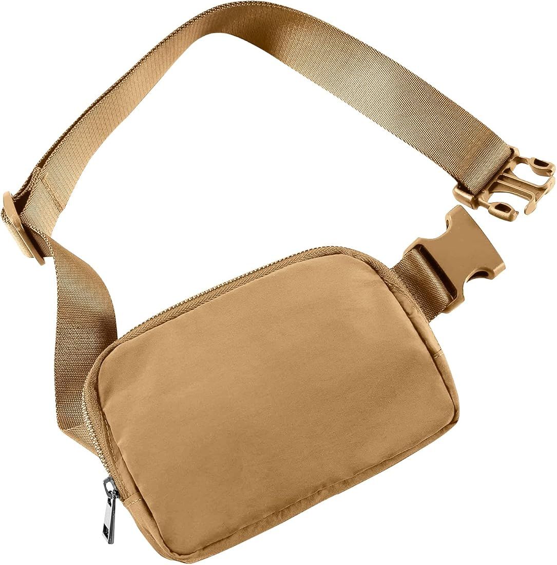 Trendy Queen Crossbody Fanny Packs Unisex Mini Belt Waist Bags For Women With Adjustable Strap Wo... | Amazon (US)