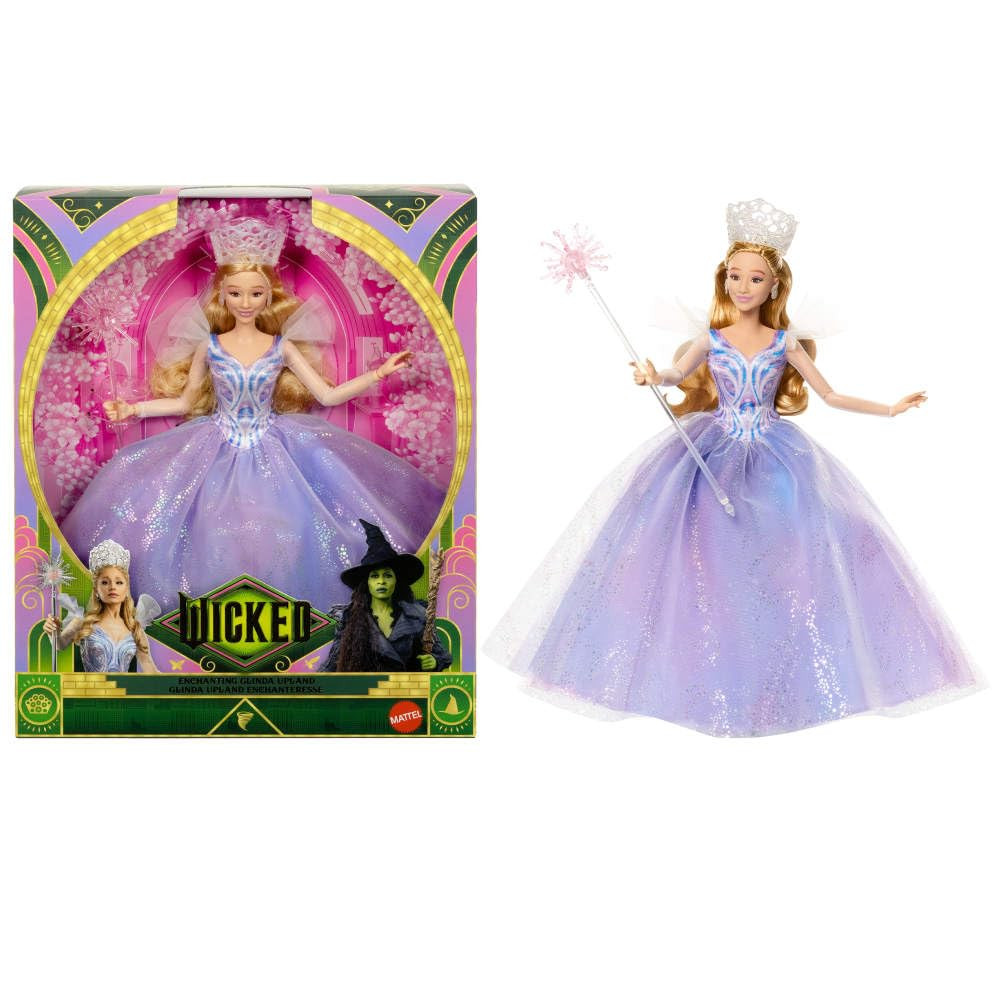 Mattel Universal Pictures’ Wicked: for Good Deluxe Glinda Fashion Doll with Removable Outfit & ... | Amazon (US)