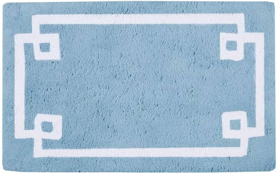 Madison Park Evan 100% Cotton Bathroom Rug Non Slip Backing-Luxrurious Tufted Plush Bath Mat Abso... | Amazon (US)