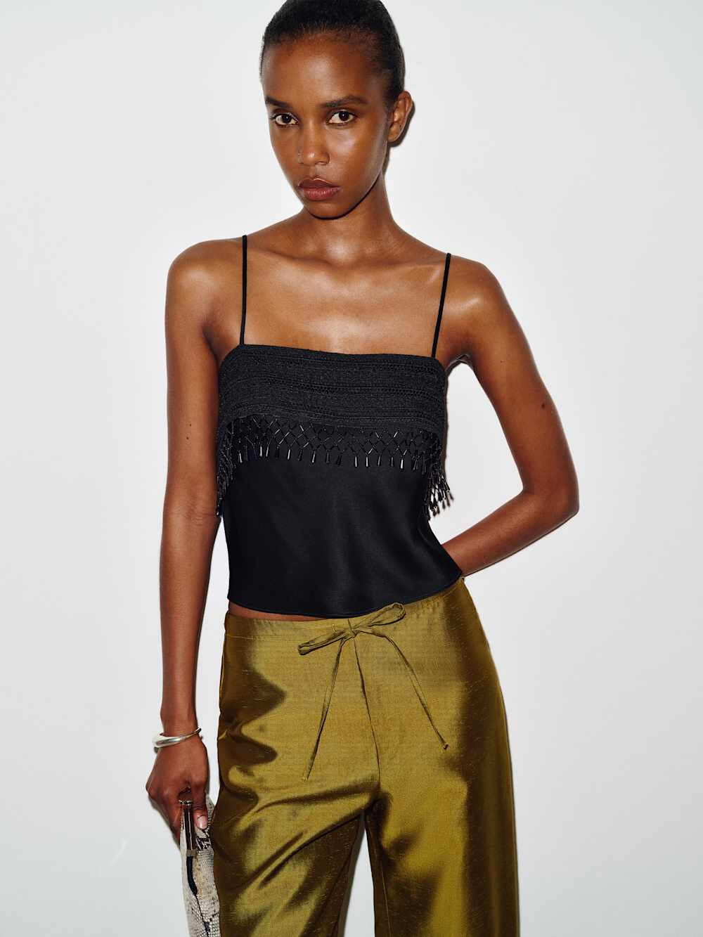 Slyvette Satin Top | Reformation (Global)