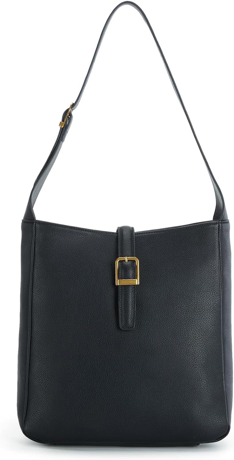 Missnine Shoulder Bag for Women Small Purse Vegan Leather Hobo Bags Crescent Clutch Tote Handbag ... | Amazon (US)
