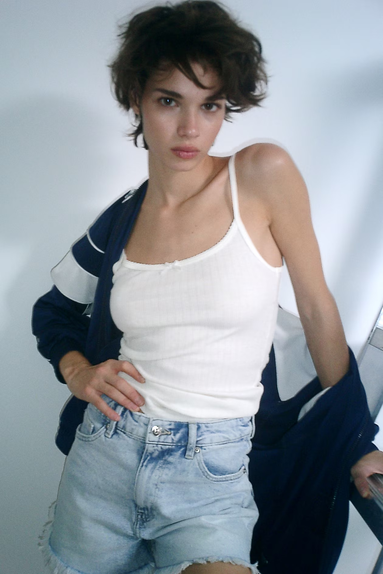 High Waist Denim Shorts | H&M (US + CA)