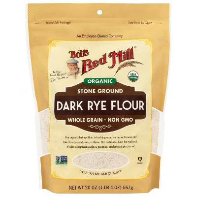 Bob's Red Mill Organic Dark Rye Flour - 20oz | Target