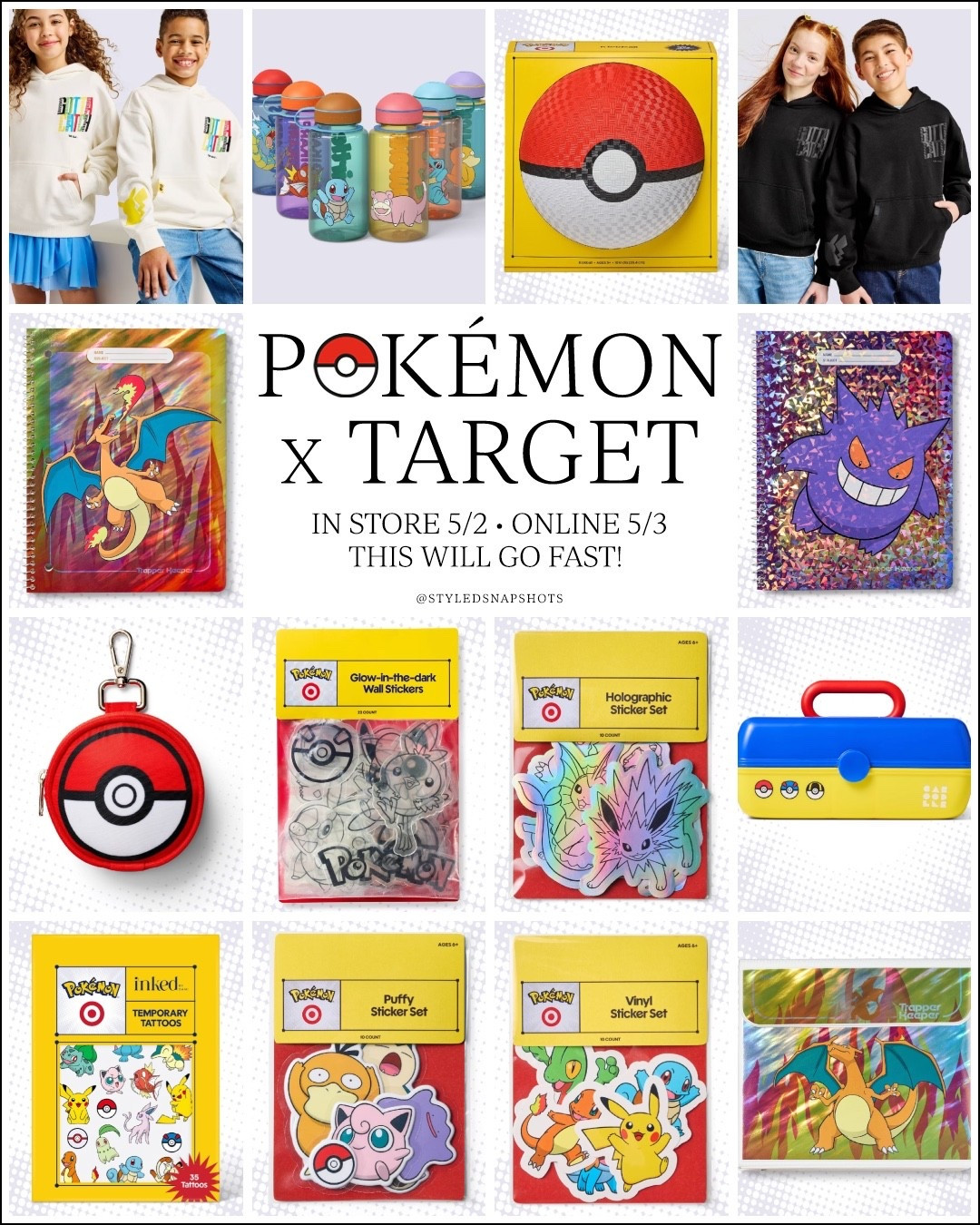 Pokémon X Target collab!! In store 5/2 and online 5/3 @ 9am. This will go fast!!! 