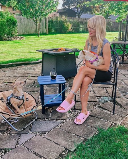 Dark blue outdoor end table use code IH7KDBVM to save 30% on top of any savings thru 9/30 and while supplies last - fire pit under $200 - outdoor patio furniture - outdoor dog chair - outdoor pet chair - unbreakable wine glass - pink cloud slippers - happy camper graphic tank - Amazon promo code - Amazon promo codes - Amazon Deals - Amazon Finds - Amazon Home - outdoor patio 


#LTKunder50 #LTKhome #LTKsalealert