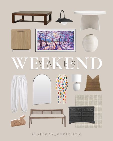Some of my favorite deals this weekend - our frame tv, the comfiest sweatpants from Abercrombie, one of my favorite coffee tables of all time, home decor, and more!

#livingroom #dresser #bench #cabinet #bedroom 

#LTKsalealert #LTKhome #LTKfindsunder100