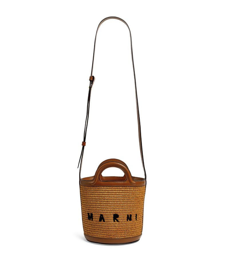 Marni Mini Basket Bucket Bag | Harrods