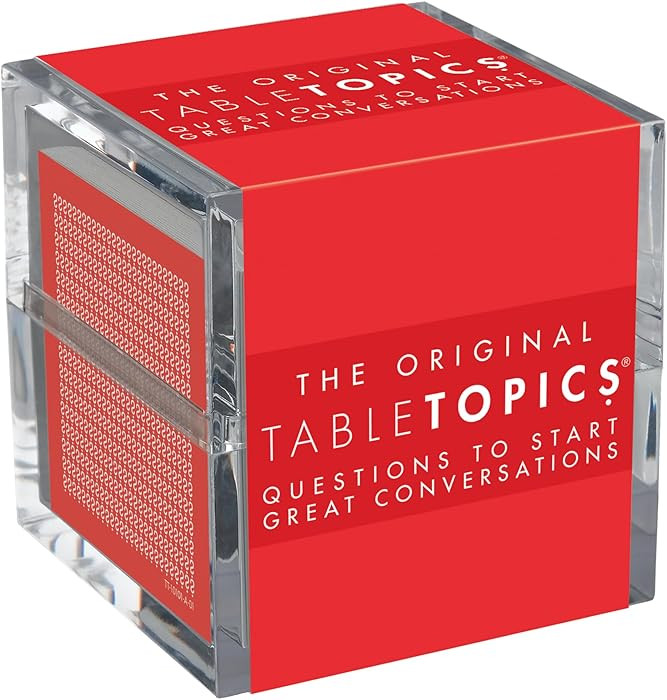 TableTopics Original Conversation Starter Cards for Adults to Break The Ice with 135 Questions fo... | Amazon (US)