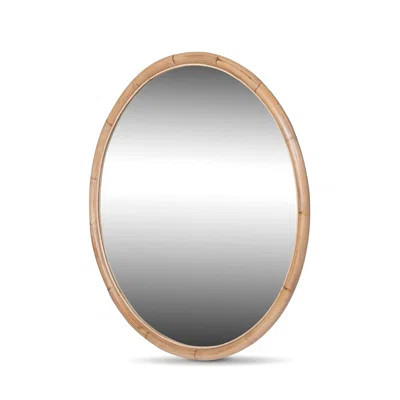 Park Hill Collectionbamboo Frame Round Mirror | Wayfair North America