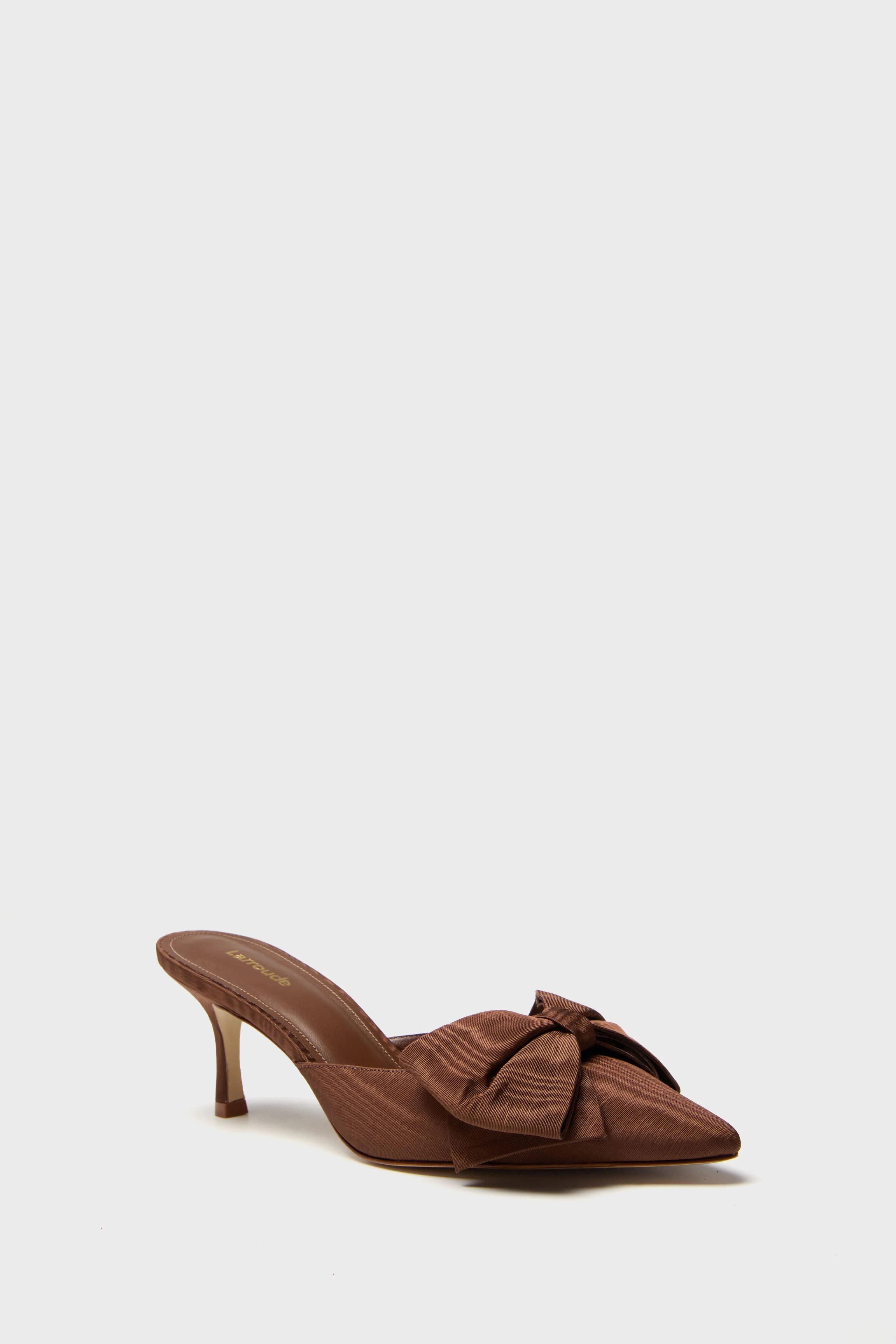 Cinnamon Fabric Mini Elle Pump | Tuckernuck (US)