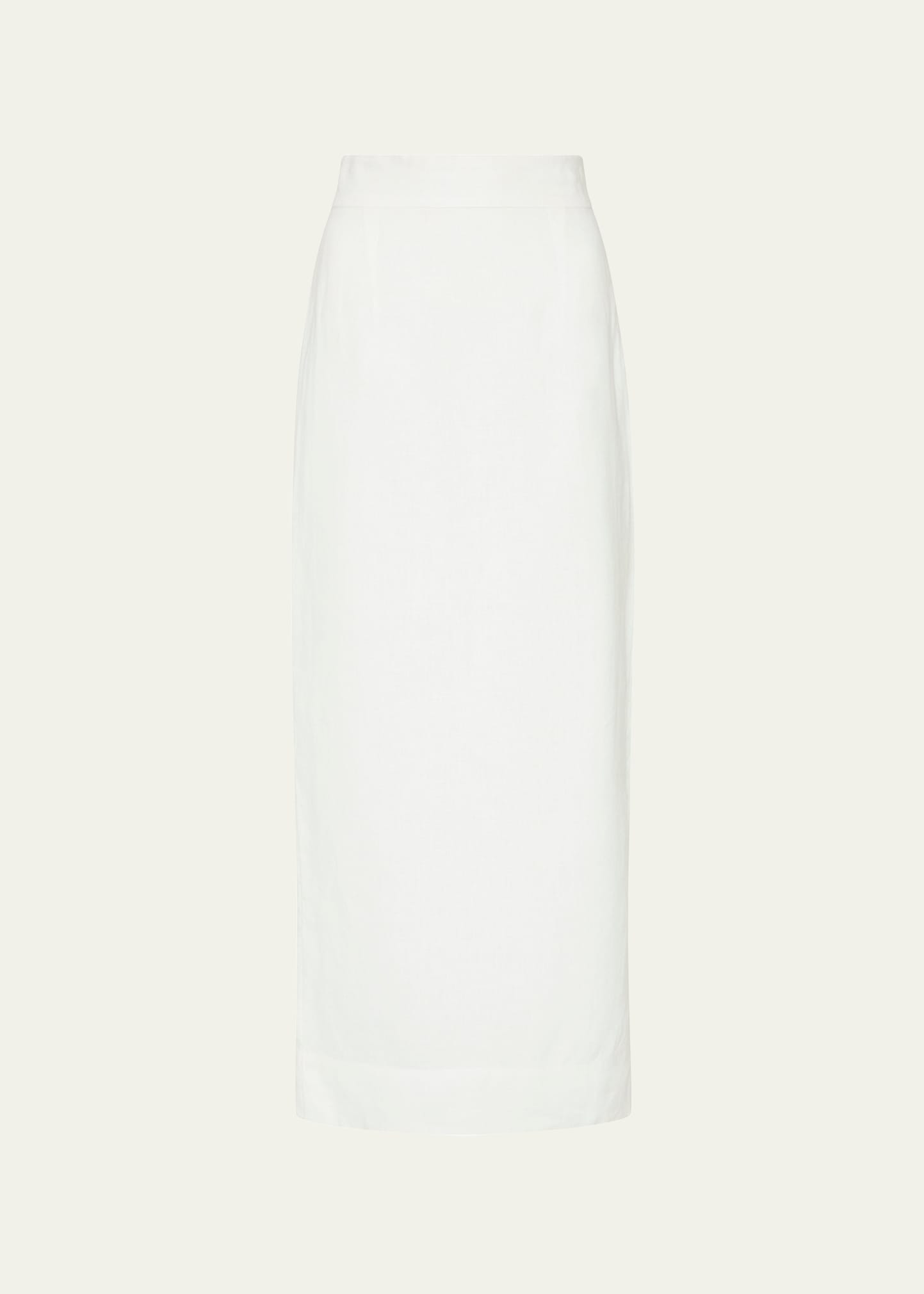 Posse Emma Long Linen Pencil Skirt | Bergdorf Goodman