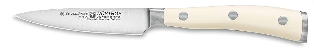 Wusthof Wüsthof, Classic Ikon Paring Knife 9cm Creme, 3-1/2-Inch, Off-White | Amazon (US)