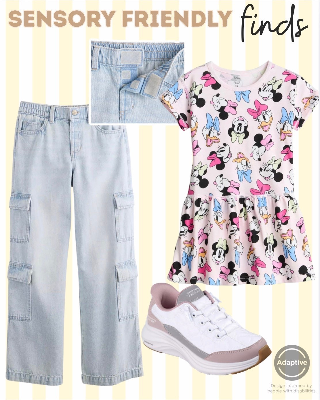 Girls Adaptive Sensory friendly clothes from Kohls. Trendier sensory friendly clothes is always a win! 

#autism #sensoryfriendly #sensoryprocessing #adaptiveclothing #kohlsadaptiveclothing #kidsclothes #girlsoutfitinspo 

#LTKSaleAlert #LTKValentine #LTKKids