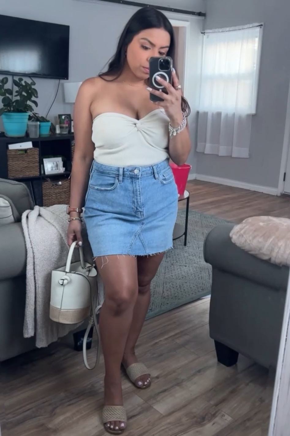 Summer bbq backyard denim skirt

#LTKSeasonal #LTKunder100 #LTKstyletip