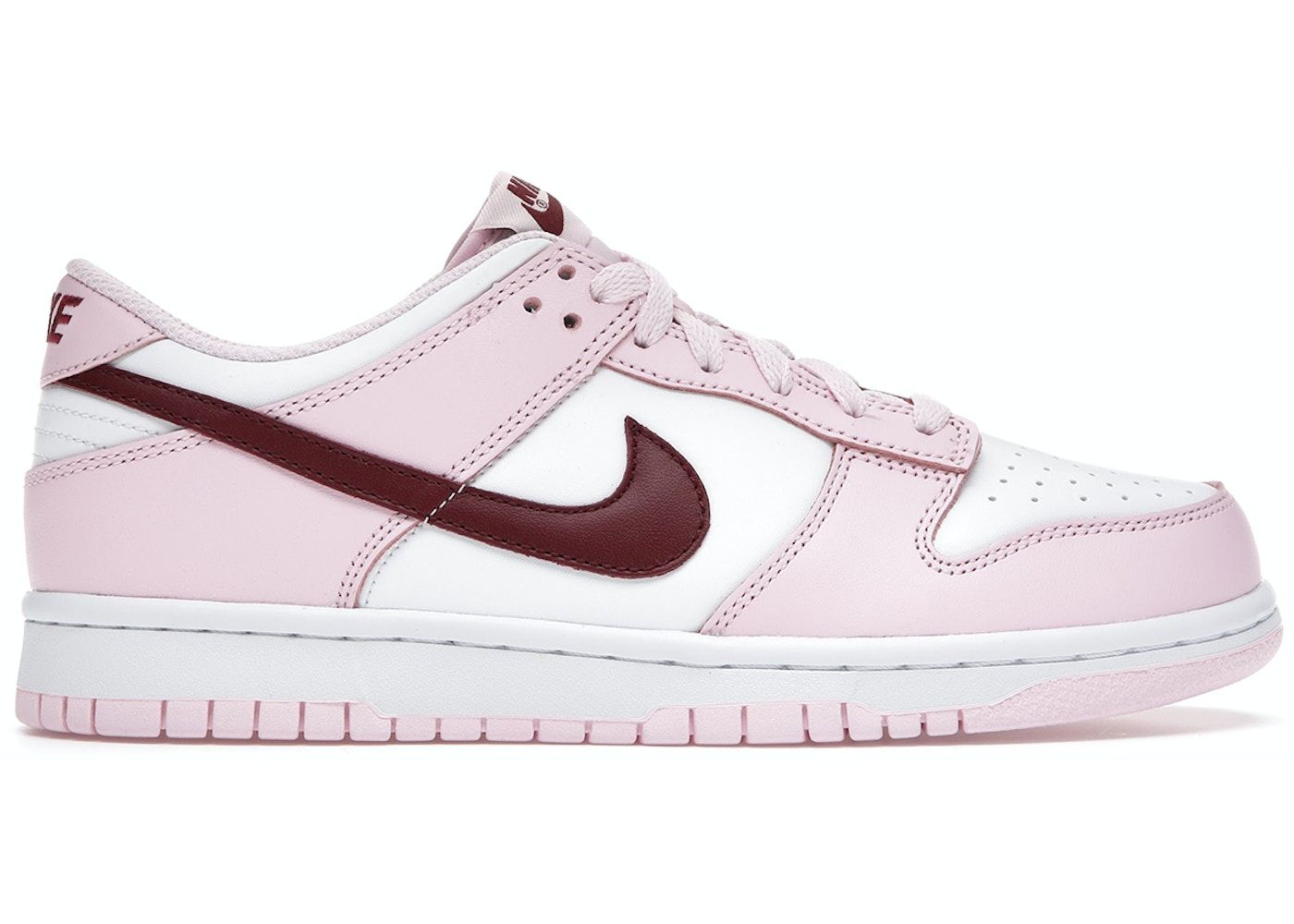 Nike Dunk Low Pink Red White (GS) | StockX