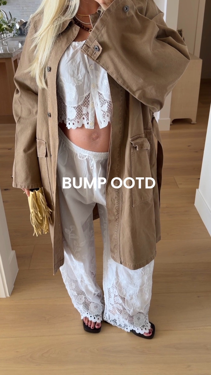 Wearing a medium in tank and pant, xs-s in jacket, shoes run tts! Code “KPGS20!” for discount on tennis necklace!   #kathleenpost

Spring transition look, spring outfits 2026, errands outfit, casual lunch outfit, bump friendly look, maternity look



#LTKootd #LTKBump #LTKSeasonal