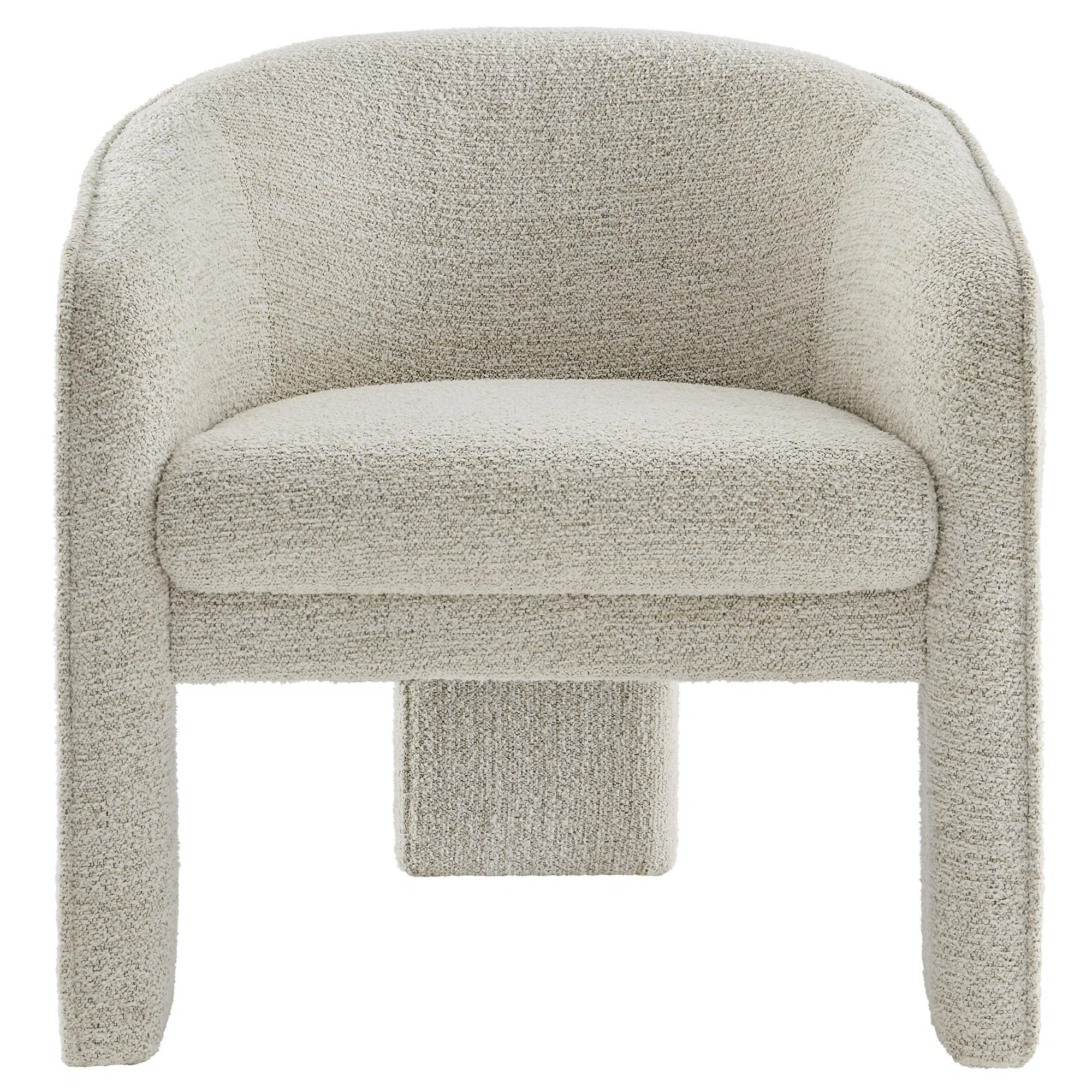 Greer Boucle Fabric Upholstered Accent Armchair | Wayfair North America