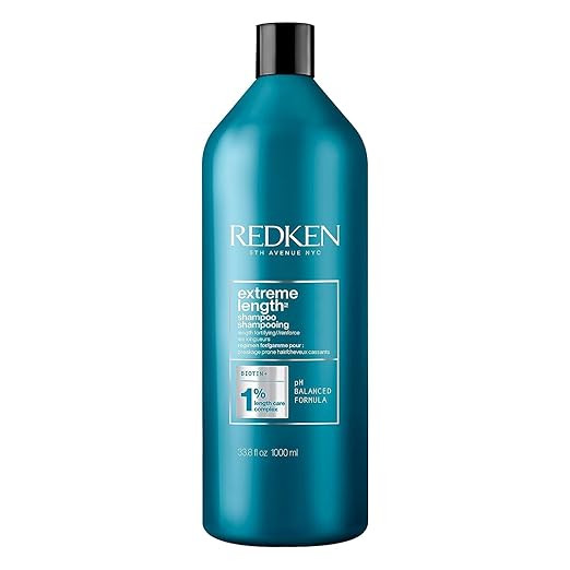 Redken Extreme Length Biotin Shampoo For Longer Hair – Promotes Healthy Hair Growth, Strengthen... | Amazon (US)