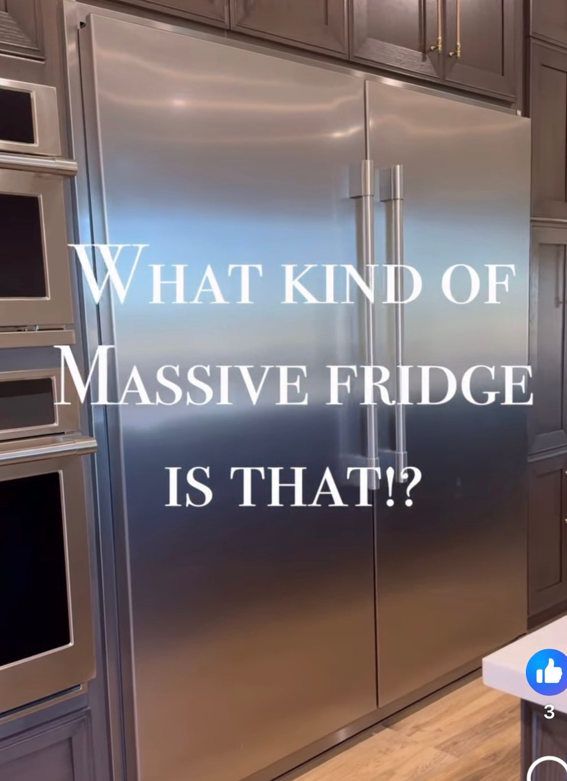 Amazon xl fridge and freezer side by side, 66” budget friendly less than a sub zero. Refrigerator 

#LTKHome