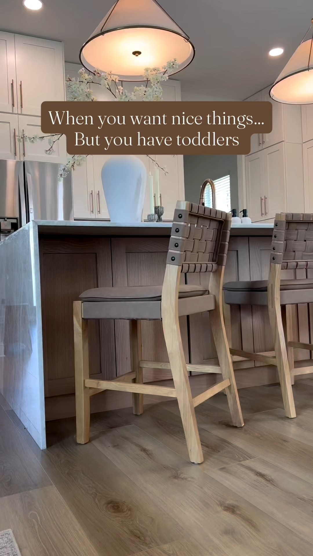 Affordable barstools that survive toddler life. Easy to wipe, cozy enough to sit in daily, and still look good even with kids climbing all over them. Functional over perfect — always.

#modernmom #toddlerlife #kidfriendlyhome #functionalhome #momapproved

#LTKKids #LTKHome #LTKmomlife