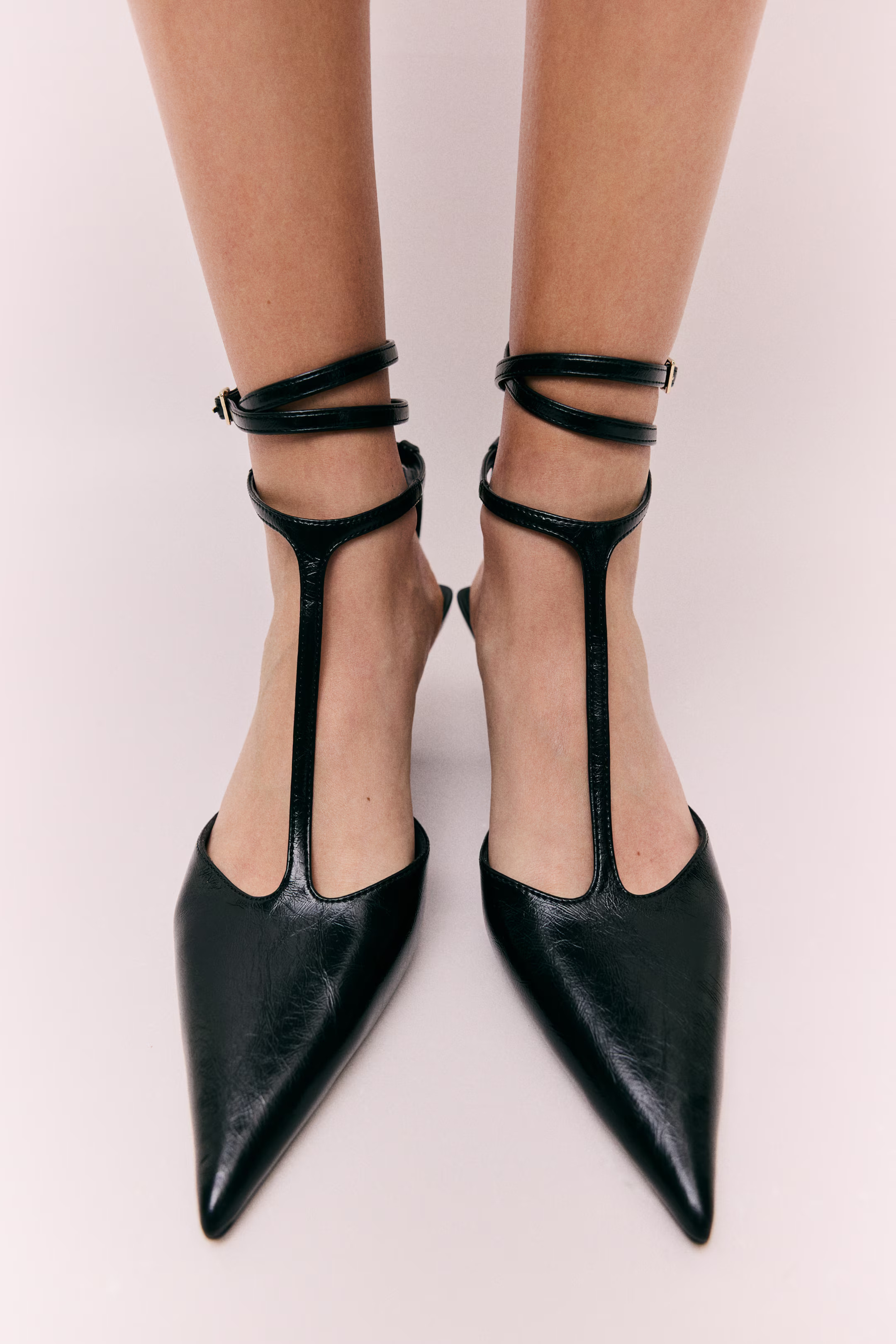 Sandales à talon avec brides fines - Noir - FEMME | H&M BE | H&M (FR, IT, ES, PT, BE)