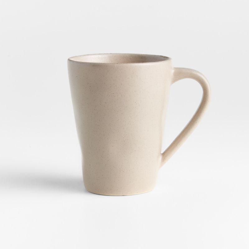 Marin Sand Stoneware 12-Oz. Mug + Reviews | Crate & Barrel | Crate & Barrel