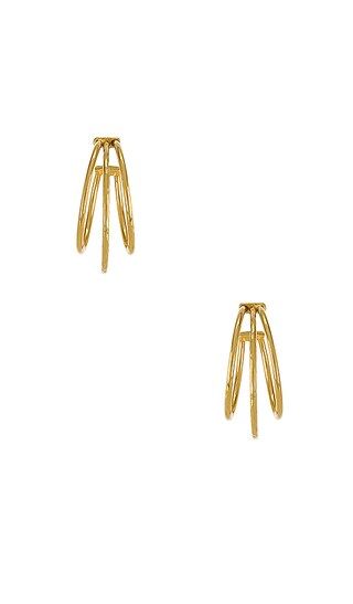 Triple Hoop Earring | Revolve Clothing (Global)