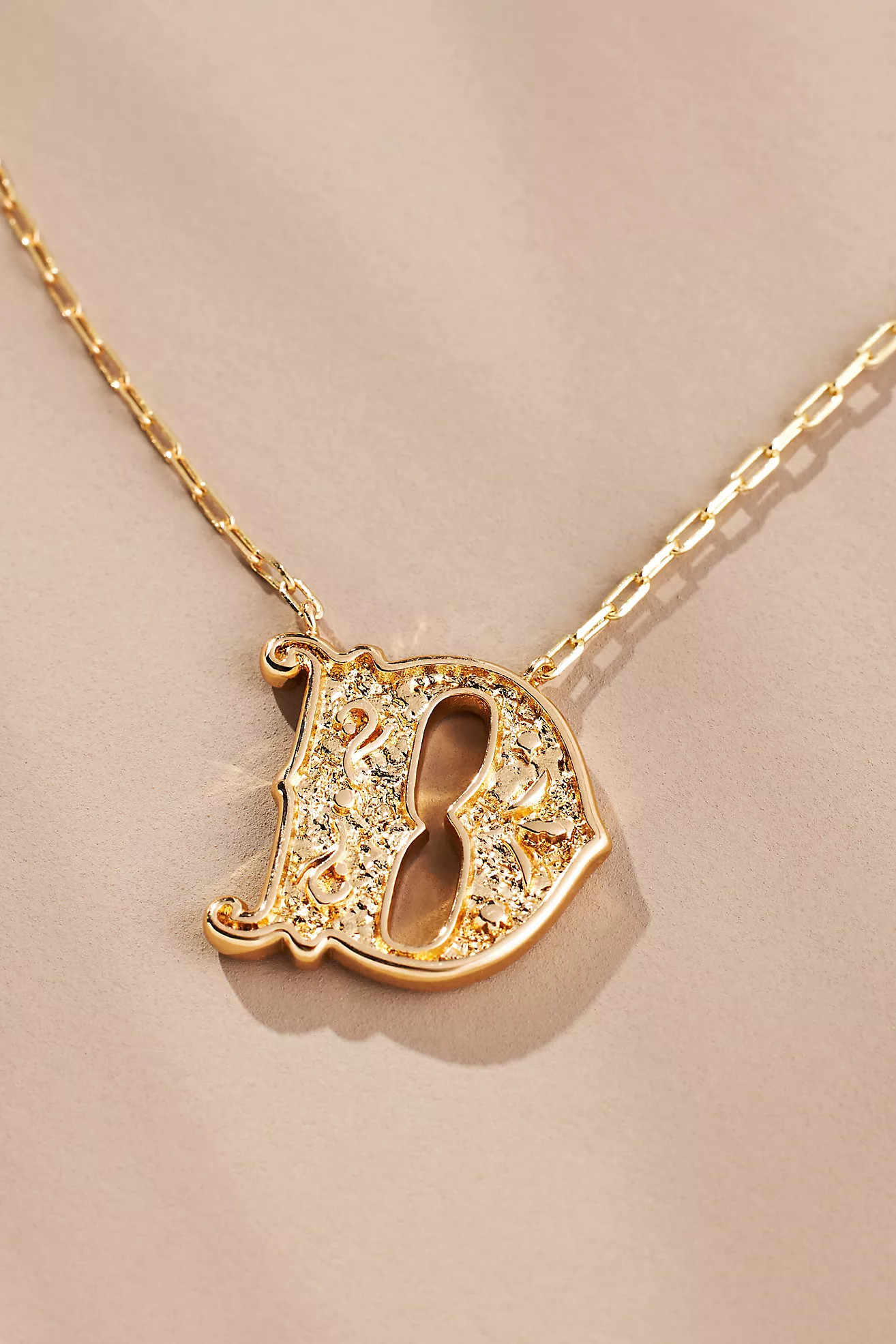 Western Monogram Necklace | Anthropologie (US)