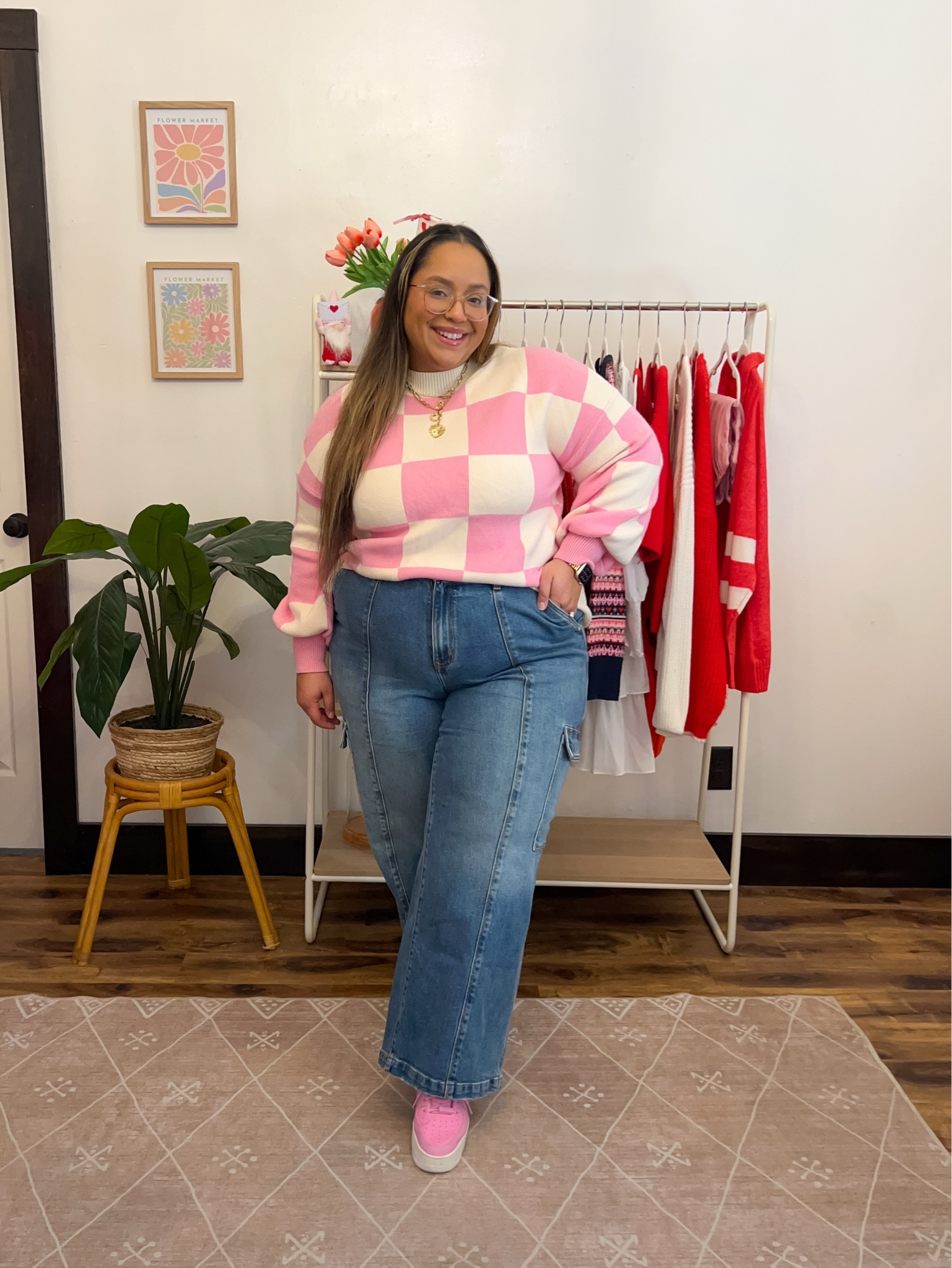 Valentine’s Day outfit Inspo 
Lane Bryant 16
Amazon sweater XL

#LTKPlusSize #LTKFindsUnder50 #LTKStyleTip