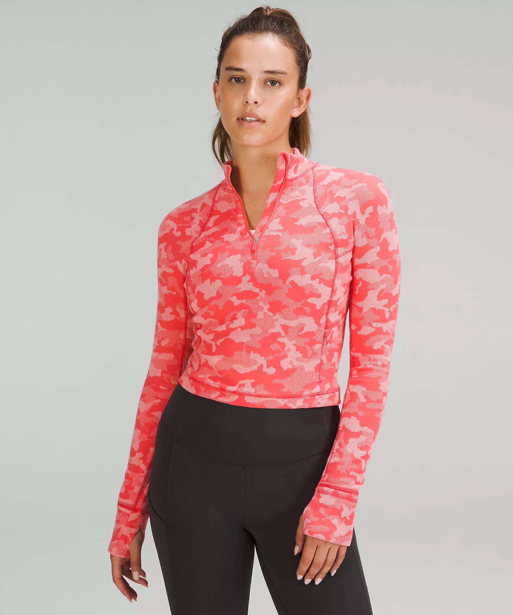 It's Rulu Run Cropped Half Zip | Lululemon (US)