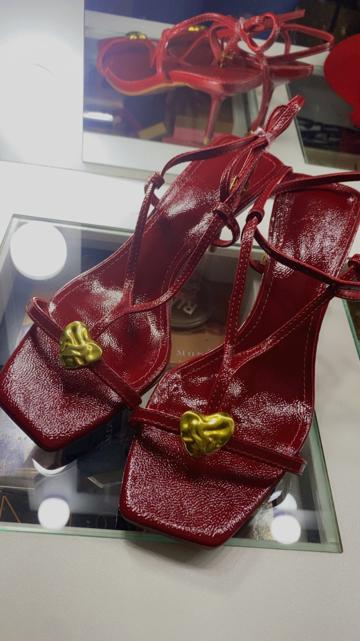 Red heart heels. "Get the look for less”

#LTKFindsUnder50 #LTKStyleTip #LTKOver40