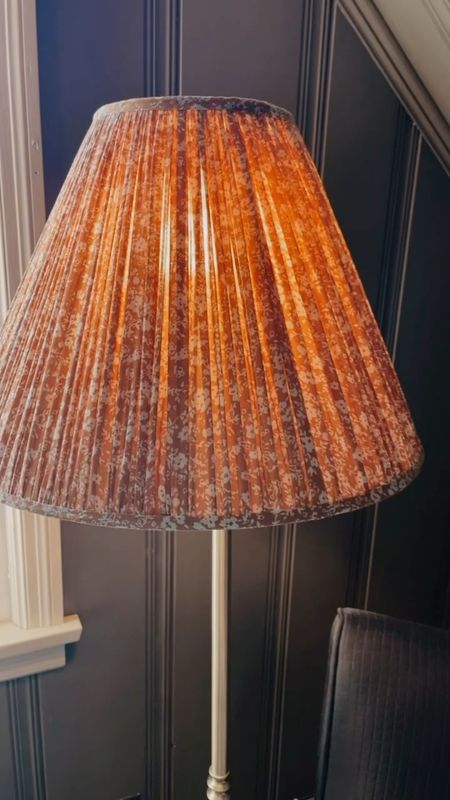 Floral lamp shade. Perfect for a little girls room. #anthropologie #amberlewis 