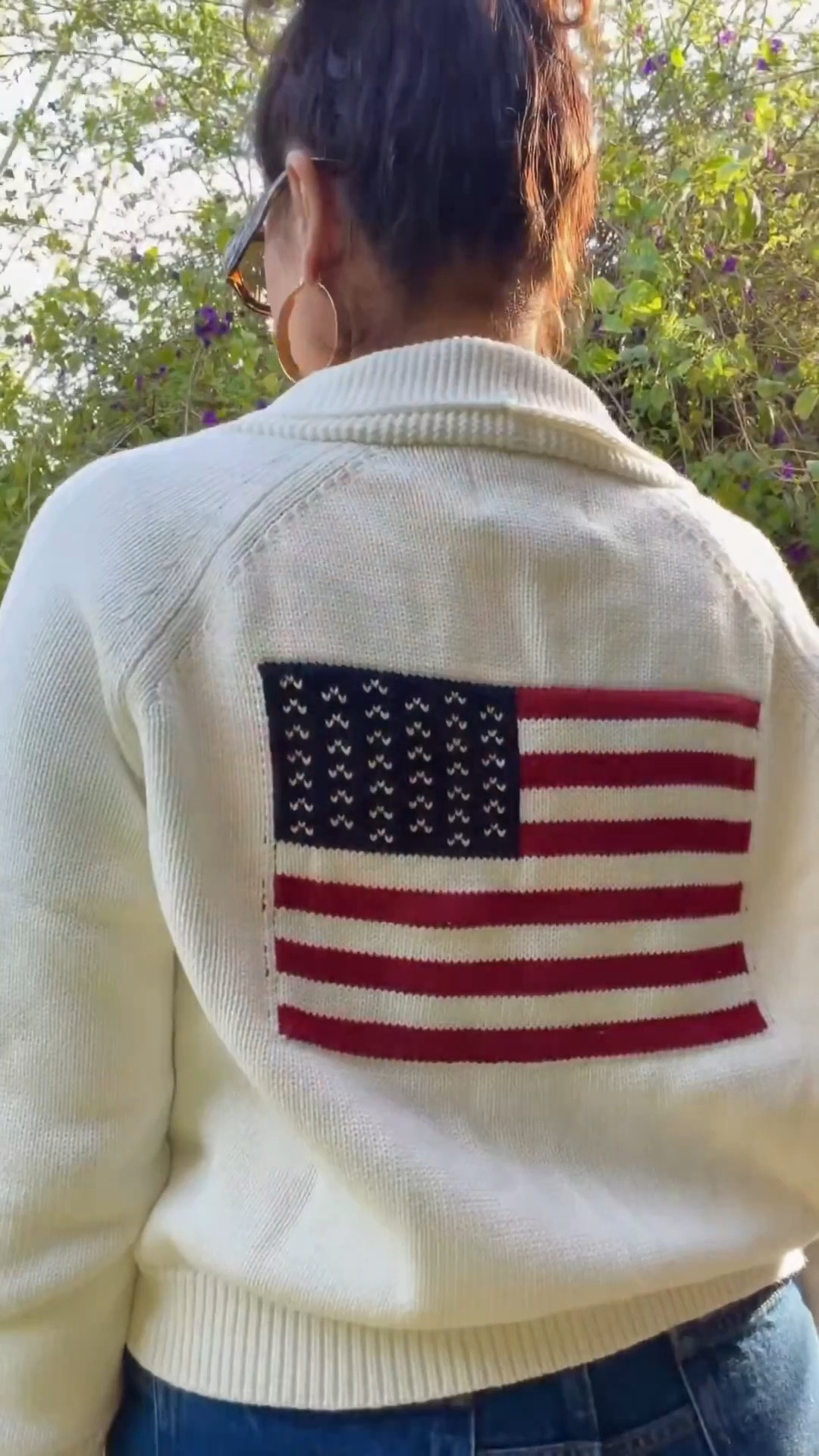 Some pieces just make getting dressed easy.

Today it’s this beautiful American flag cardigan and red-trim boat tote from Pearls & Camo, styled with dark denim, red suede pumps, and a classic red lip.

Timeless, polished, and effortlessly put together.

Because when you love what you’re wearing, everything else just falls into place. 💛 #styleover50 #over50andfabulous #over40fashion #womenover40

Everything’s linked for you in LTK.
@Pearls & Camo @freepeople