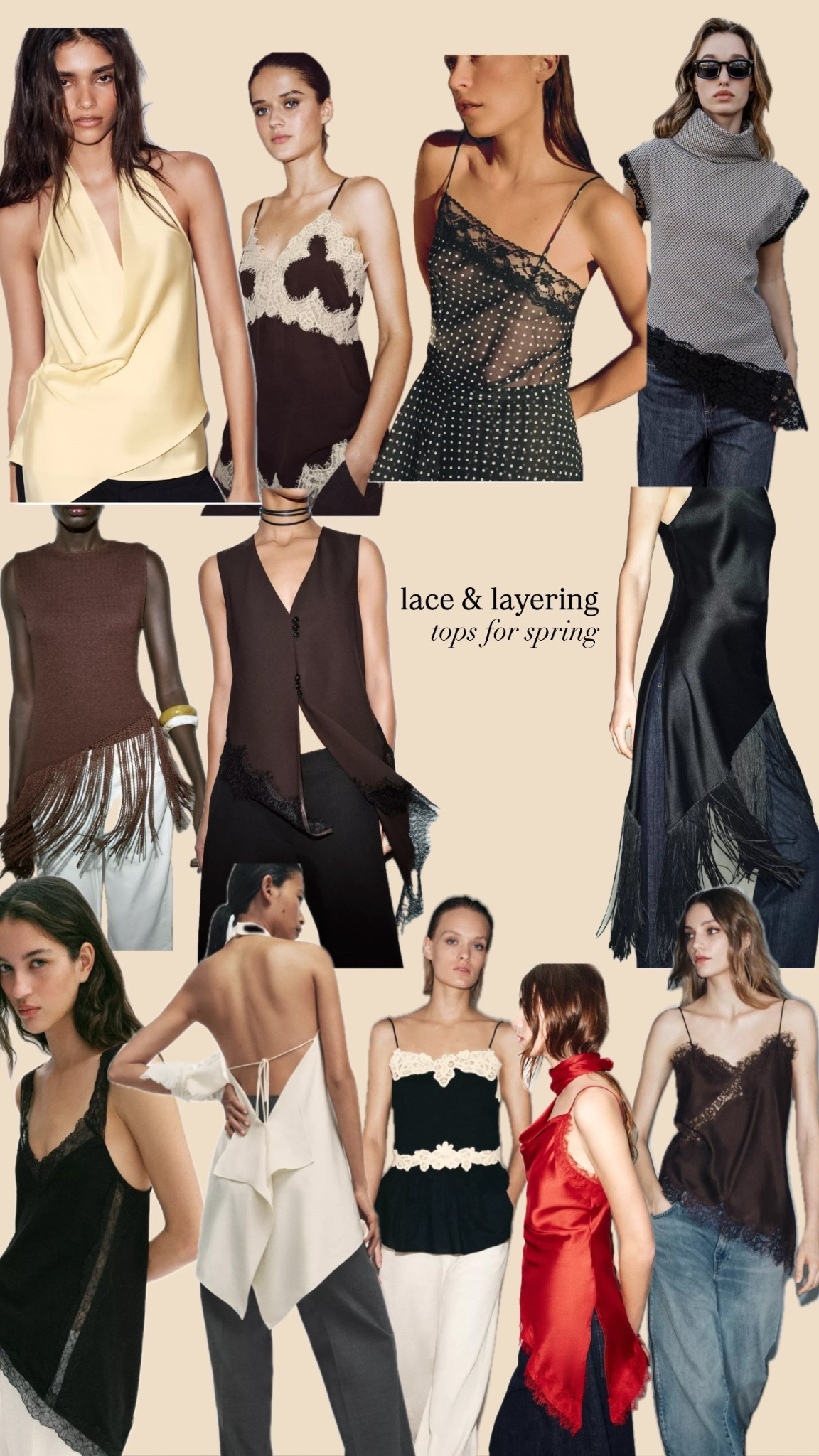 lace layering tops for spring/summer under $70 👏🏼 

#LTKSeasonal #LTKootd #LTKgrwm