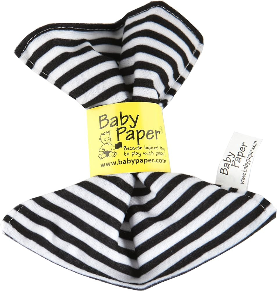 Original Baby Paper - Crinkle Teether and Sensory Toy for Babies and Infants | Black and White St... | Amazon (US)