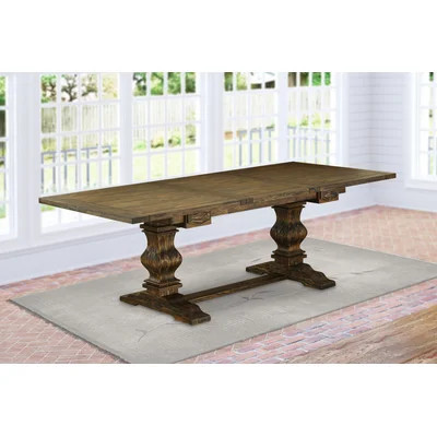 Reign Removable Leaf Solid Wood Dining Table | Wayfair North America