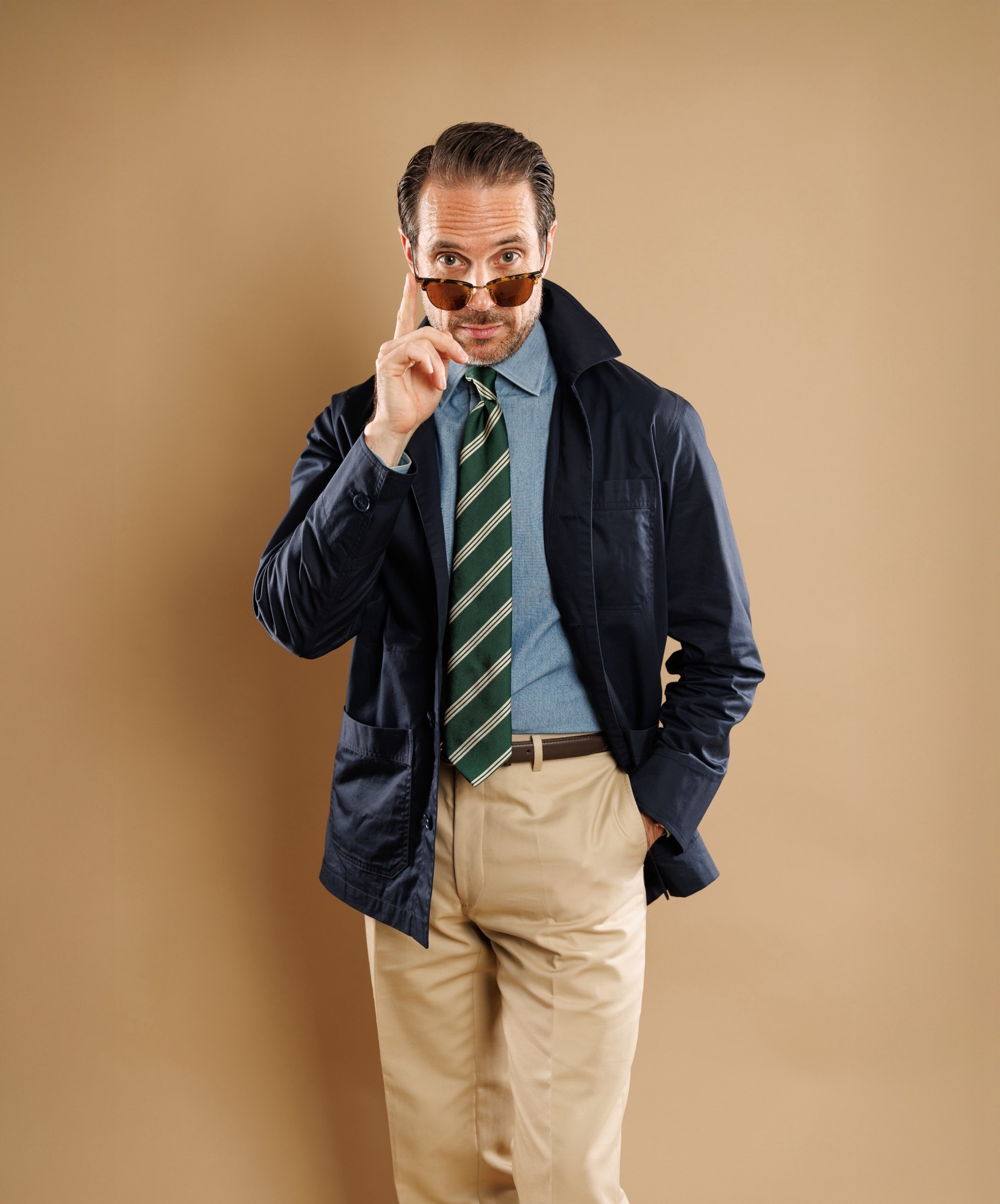 Proof that a chore coat can lean preppy when styled with the right essentials.

#LTKOver40 #LTKMens #LTKStyleTip