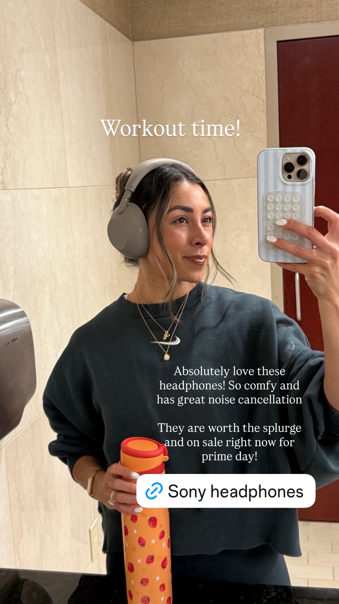 Workout time! Absolutely love these headphones! So comfy and has great noise cancellation 🎧

They are worth the splurge and on sale right now for prime day!

#LTKSaleAlert #LTKActive #LTKgrwm