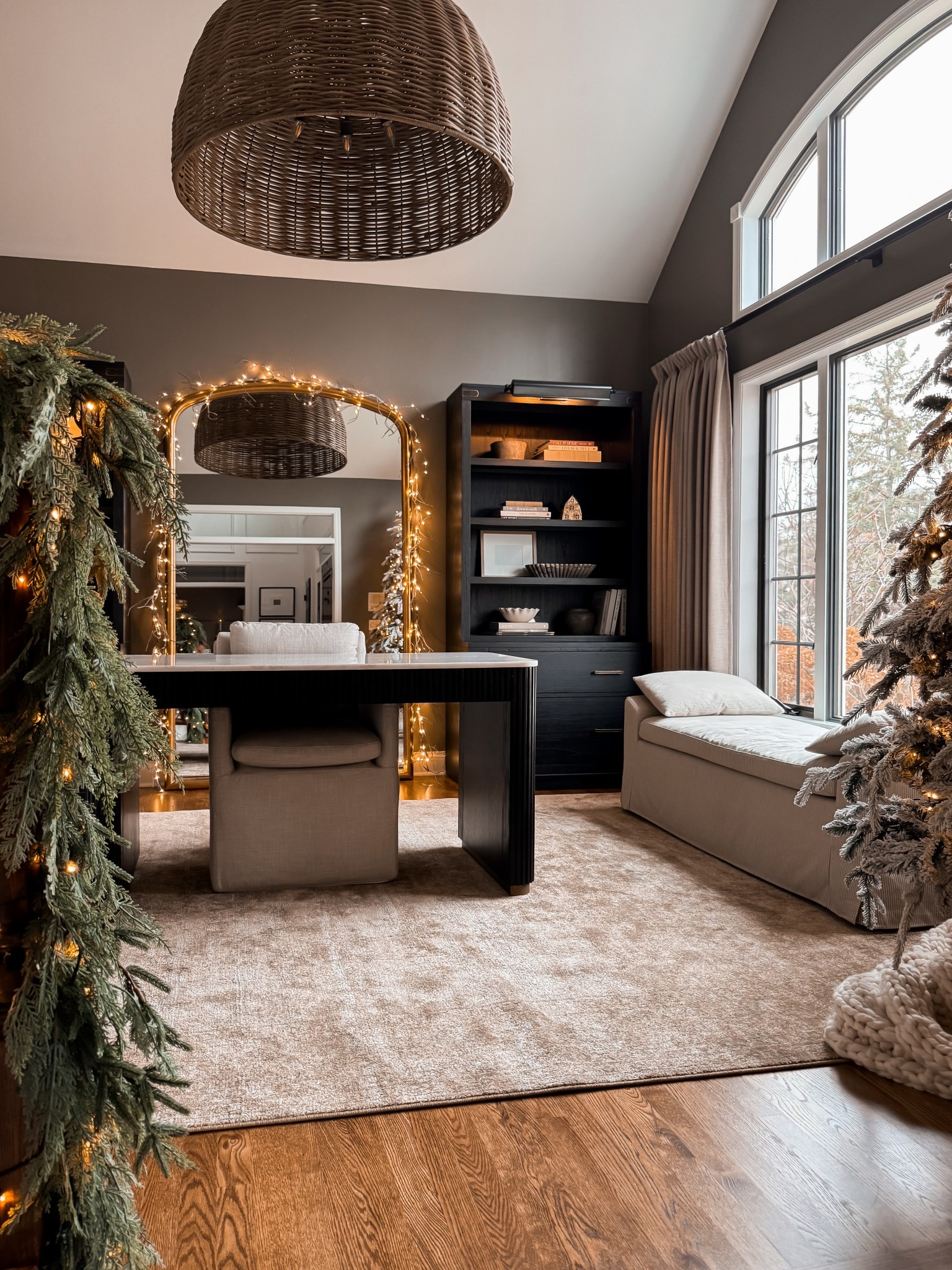 A peek Into our home office b excited to get our village set up soon. 

#LTKHome #LTKSeasonal #LTKHoliday