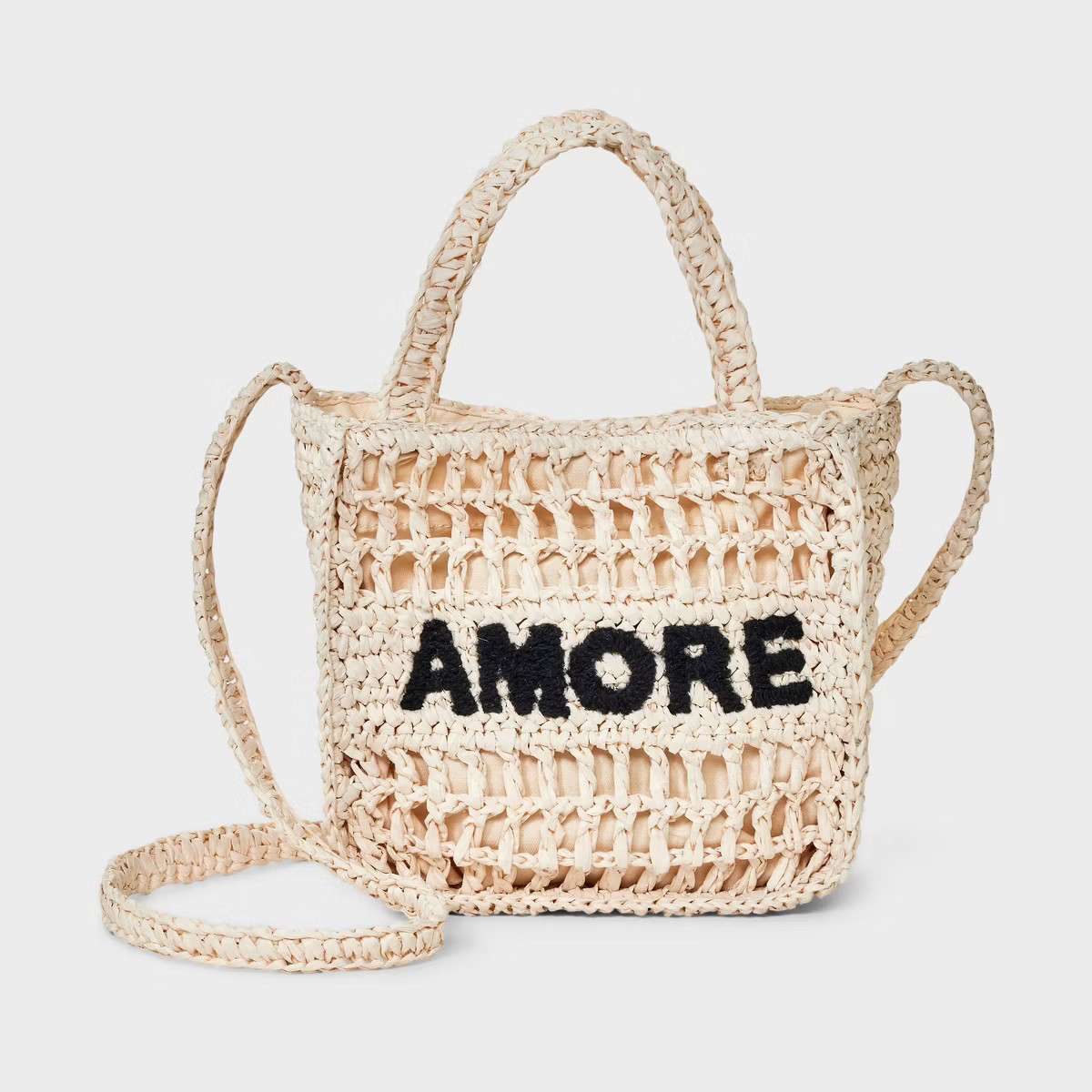 Top Handle Crochet Tote Handbag - Universal Thread™ | Target