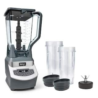 NutriNinja 72 oz. 3-Speed Black Professional Blender with 2 Single Serve Cups | The Home Depot
