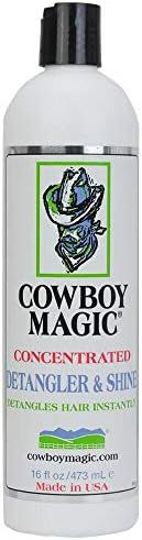 Cowboy Magic Concentrated Detangler and Shine Great for Pets and Human Hair! (16 fl oz (473 mL)) | Amazon (US)