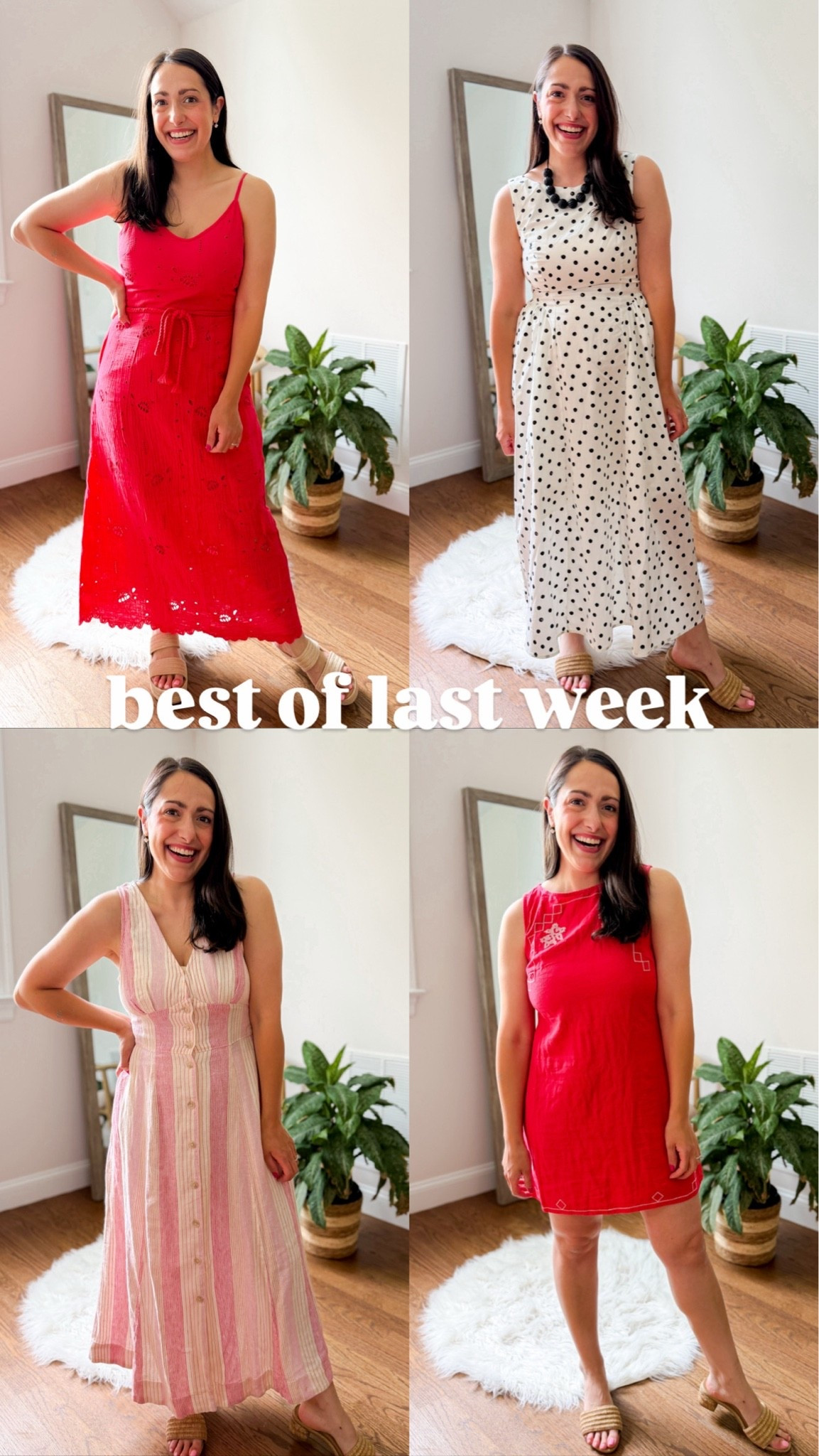 Best sellers last week 
All target dresses