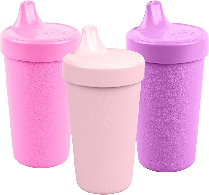 Re-Play Spill-Proof Sippy Cups for Toddlers - Kids Reusable 10 Oz Set of 3, Dishwasher & Microwav... | Amazon (US)