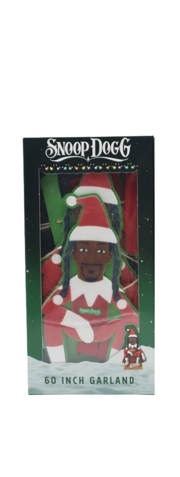 Snoop Dogg Happy Holidaze Multicolor Felt Decoration Garland, 60" Long | Walmart (US)