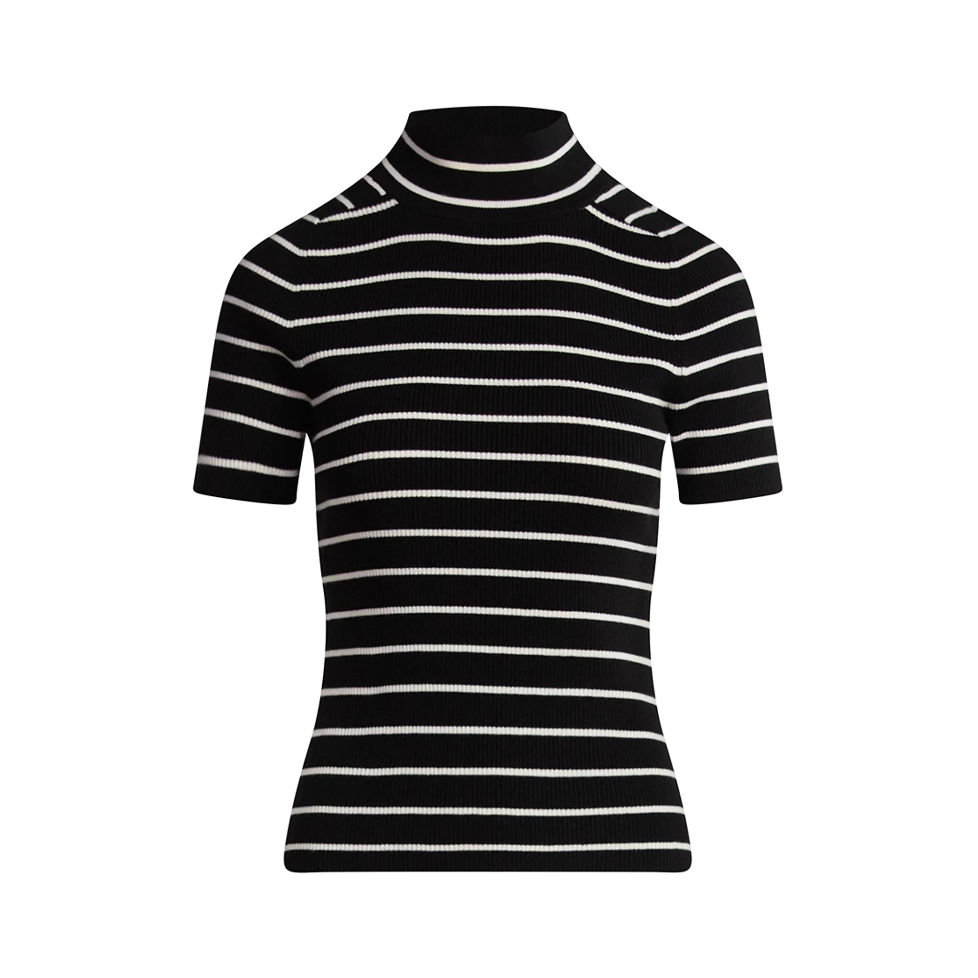 Free Assembly Women's Cozy Yarn Mock Neck Sweater with Short Sleeves, Lightweight, Sizes XS-XXL | Walmart (US)