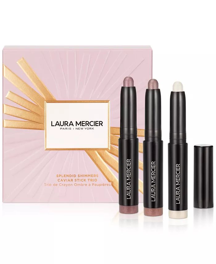 Laura Mercier 3-Pc. Splendid Shimmers Caviar Stick Set & Reviews - Laura Mercier - Beauty - Macy'... | Macys (US)
