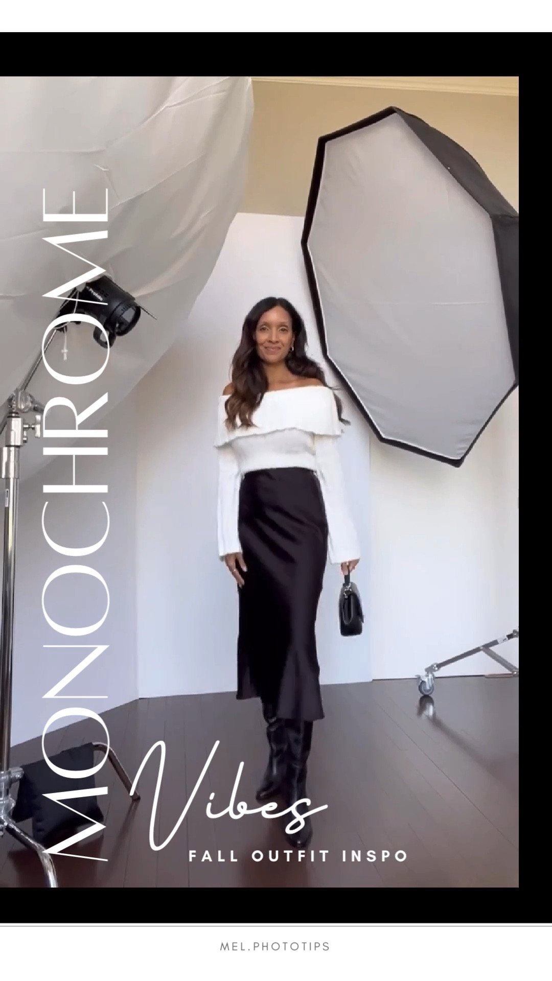 Monochrome fall vibes! 